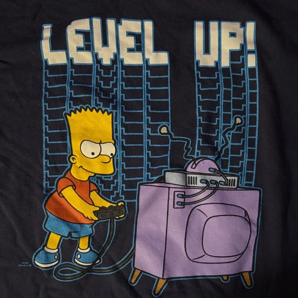 Old Navy Kids 'Level Up' Tee - Navy